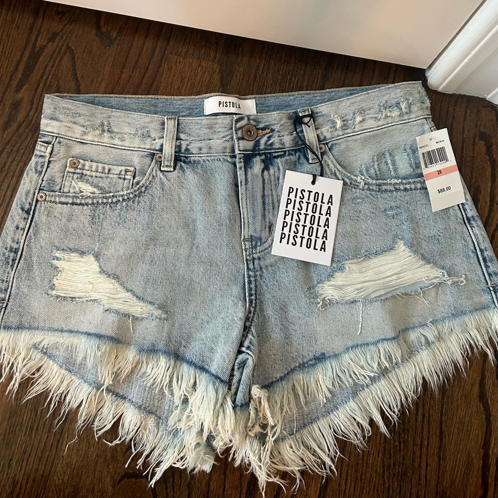 Pistola Denim Shorts